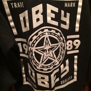 Obey glow in the dark sweatshirt